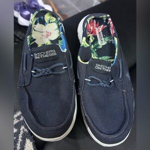 Skechers On-The-Go  Dark Blue Loafers